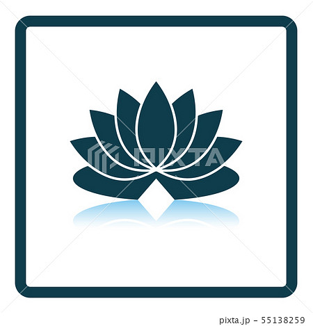 Lotus Flower Icon 55138259
