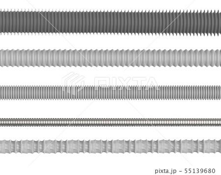 corrugate pipes isolated 55139680