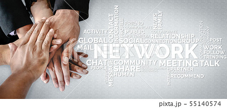Human Resources and People Networking Concept. Human Resources and People Networking Concept. 55140574