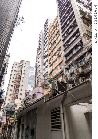 《香港》尖沙咀（チムサーチョイ）の街並み 55141654