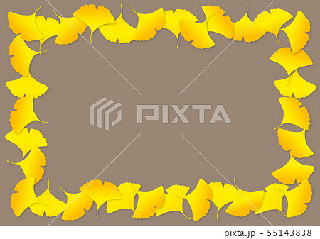 イチョウのフレーム イチョウのフレーム 55143838