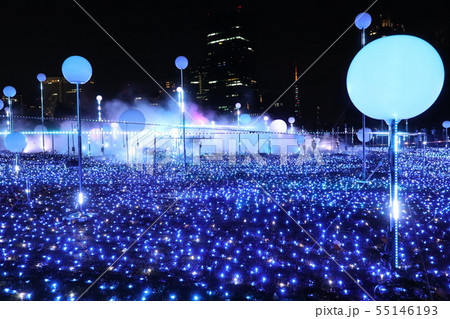 東京ミッドタウンのイルミネーション 55146193