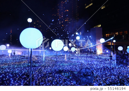 東京ミッドタウンのイルミネーション 55146194