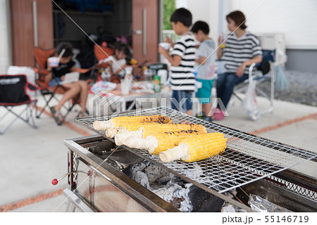 マイホームでBBQ 55146719