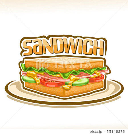 Vector poster for Sandwich 55146876
