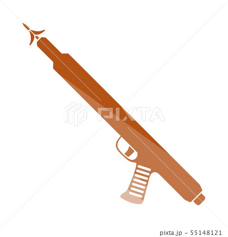 Icon Of Fishing Speargunのイラスト素材