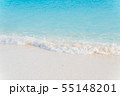 ビーチ　白い砂浜 55148201