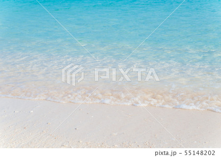 ビーチ　白い砂浜 55148202