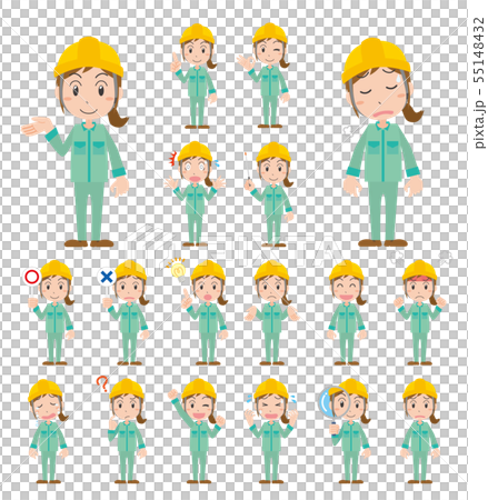 工作者工作者盔甲工作服婦女 工作者工作者盔甲工作服婦女 55148432