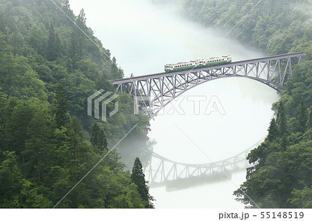 川霧の只見線 川霧の只見線 55148519