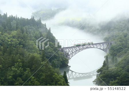 川霧の只見線 川霧の只見線 55148522