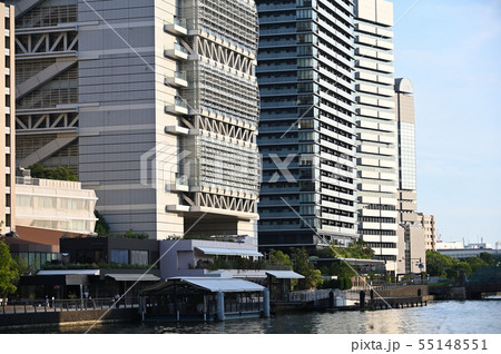 堂島川沿いの中之島風景 55148551