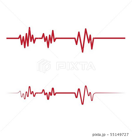 Art design health medical heartbeat pulse 55149727