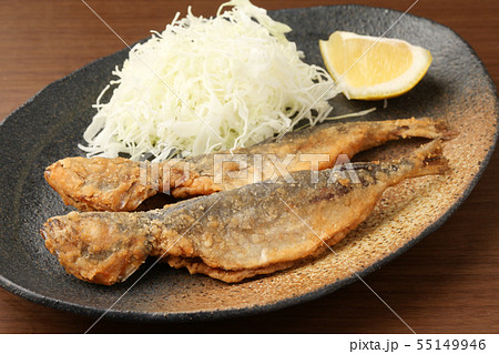 鯵の唐揚げ 鯵の唐揚げ 55149946