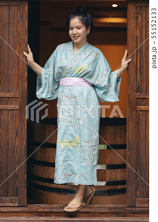 Lifestyle series: Asian woman in ryokan Lifestyle series: Asian woman in ryokan 55152133