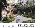 Ryokan series: Garden in ryokan 55152153