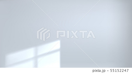 Background empty white room beam 55152247