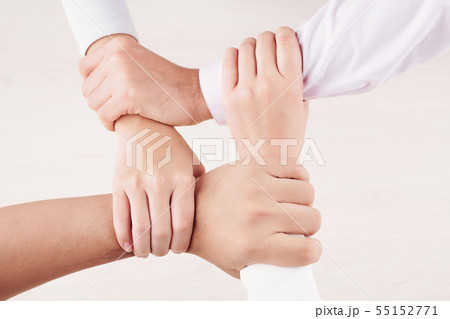 People holding hands People holding hands 55152771