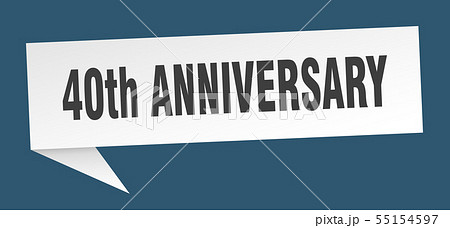 40th anniversary 55154597