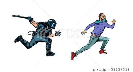 police arrest hipster protest 55157513