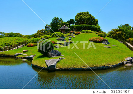 後楽園 唯心山 岡山 後楽園 唯心山 岡山 55159407