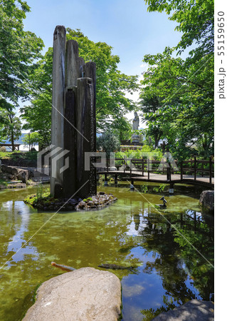 【山梨県】春のハーブ庭園旅日記・勝沼庭園　六方石の滝 55159650
