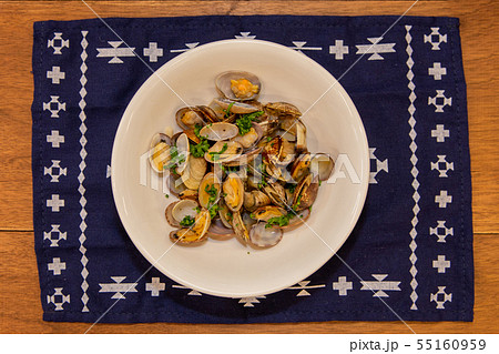 アサリの白ワイン蒸し2 55160959