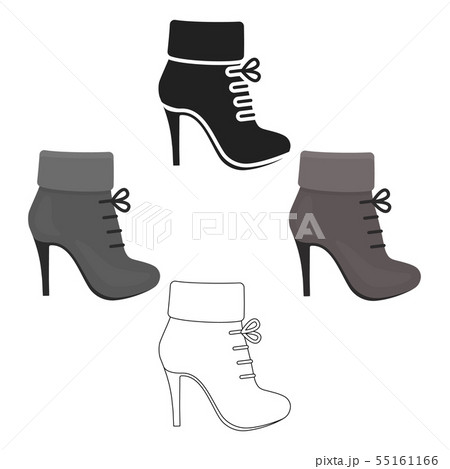 Woman boot icon of vector illustration for web and mobile 55161166