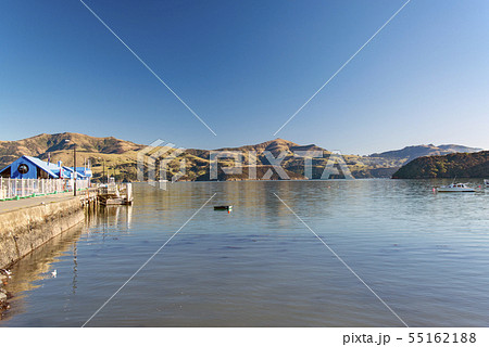 Akaroa Harber,South Island New Zealand 55162188