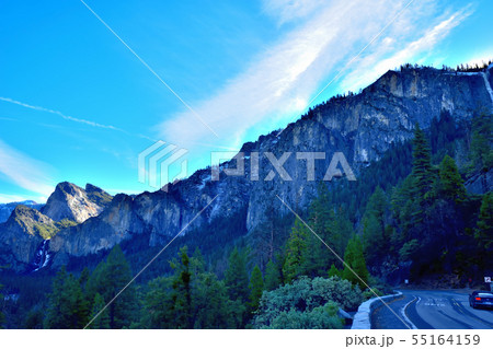 ヨセミテ国立公園トンネルビュー ヨセミテ国立公園トンネルビュー 55164159