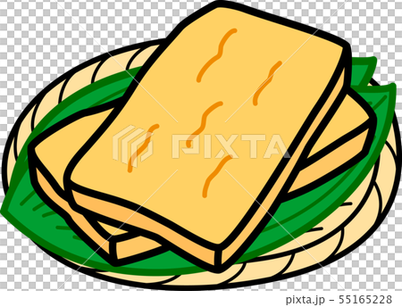 Deep-fried deep-fried tofu with Japanese food 55165228