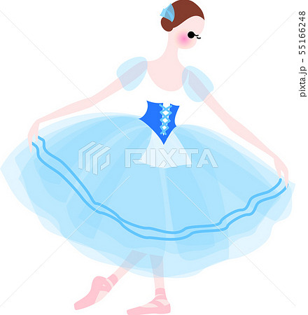 Ballet Ballerina Giselle Stock Illustration