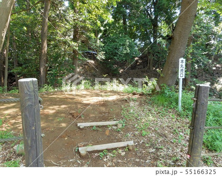 滝の城　本丸虎口跡 55166325