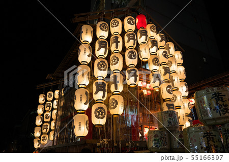 京都 祇園祭 宵山 月鉾 京都 祇園祭 宵山 月鉾 55166397