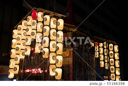 京都 祇園祭 宵山 函谷鉾 京都 祇園祭 宵山 函谷鉾 55166398
