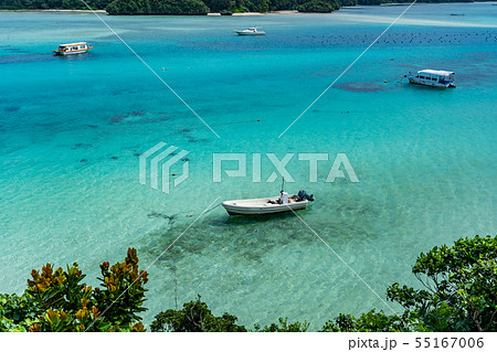 沖縄　石垣島　川平湾　グラスボート 55167006
