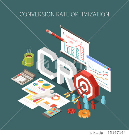 Conversion Rate Optimization Concept 55167144