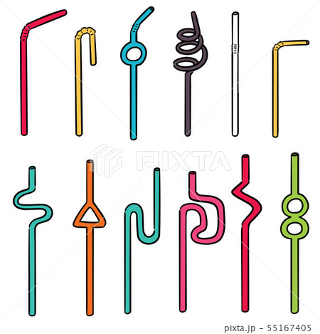 vector set of straw vector set of straw 55167405