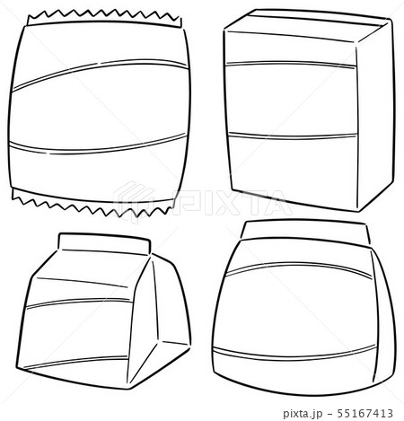 vector set of snack vector set of snack 55167413