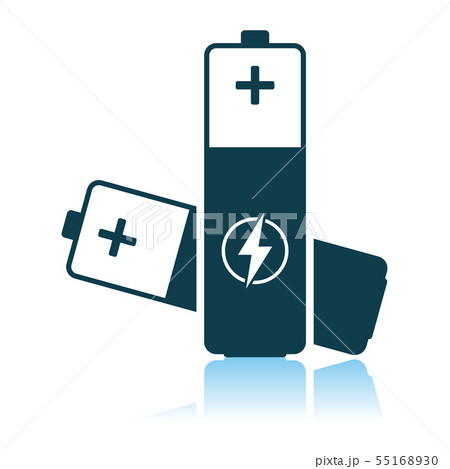 Electric Battery Icon Electric Battery Icon 55168930