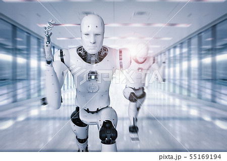 cyborg running fast 55169194
