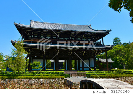 東福寺 三門と思遠池 東福寺 三門と思遠池 55170240