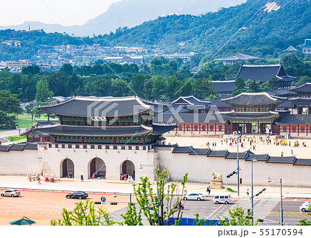 ソウル　景福宮 55170594