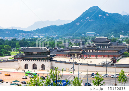 ソウル 景福宮 全景 ソウル 景福宮 全景 55170833