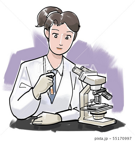 女性研究員 55170997