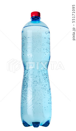 plastic bottle of water 55171095