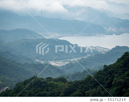 mountain in mist 55171214