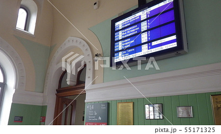 シベリア鉄道 終着駅 ウラジオストク駅【ロシア】 シベリア鉄道 終着駅 ウラジオストク駅【ロシア】 55171325