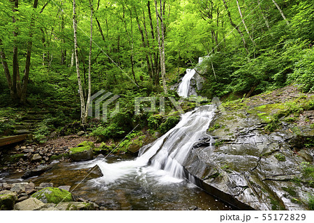 宇津江四十八滝　平滝/函滝（岐阜県高山市） 55172829