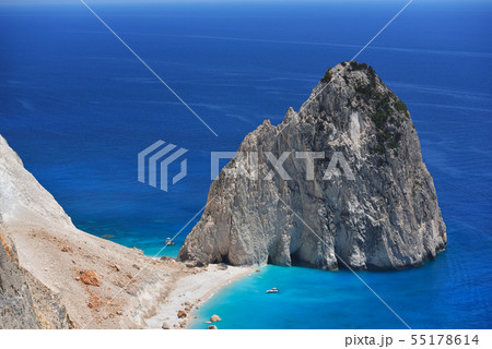 Beautiful lanscape of Ionian Sea from Keri, Beautiful lanscape of Ionian Sea from Keri, 55178614